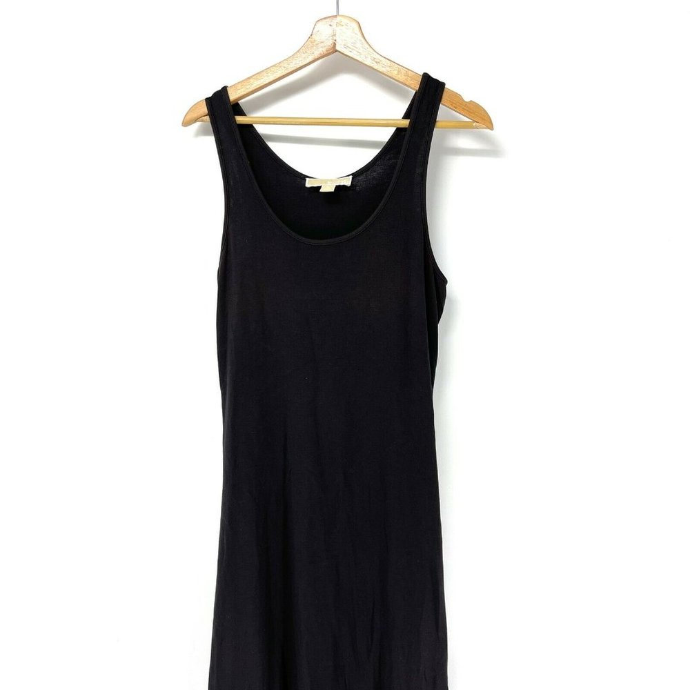 Size Medium Michael Kors Solid Black Relaxed Dress - image 2